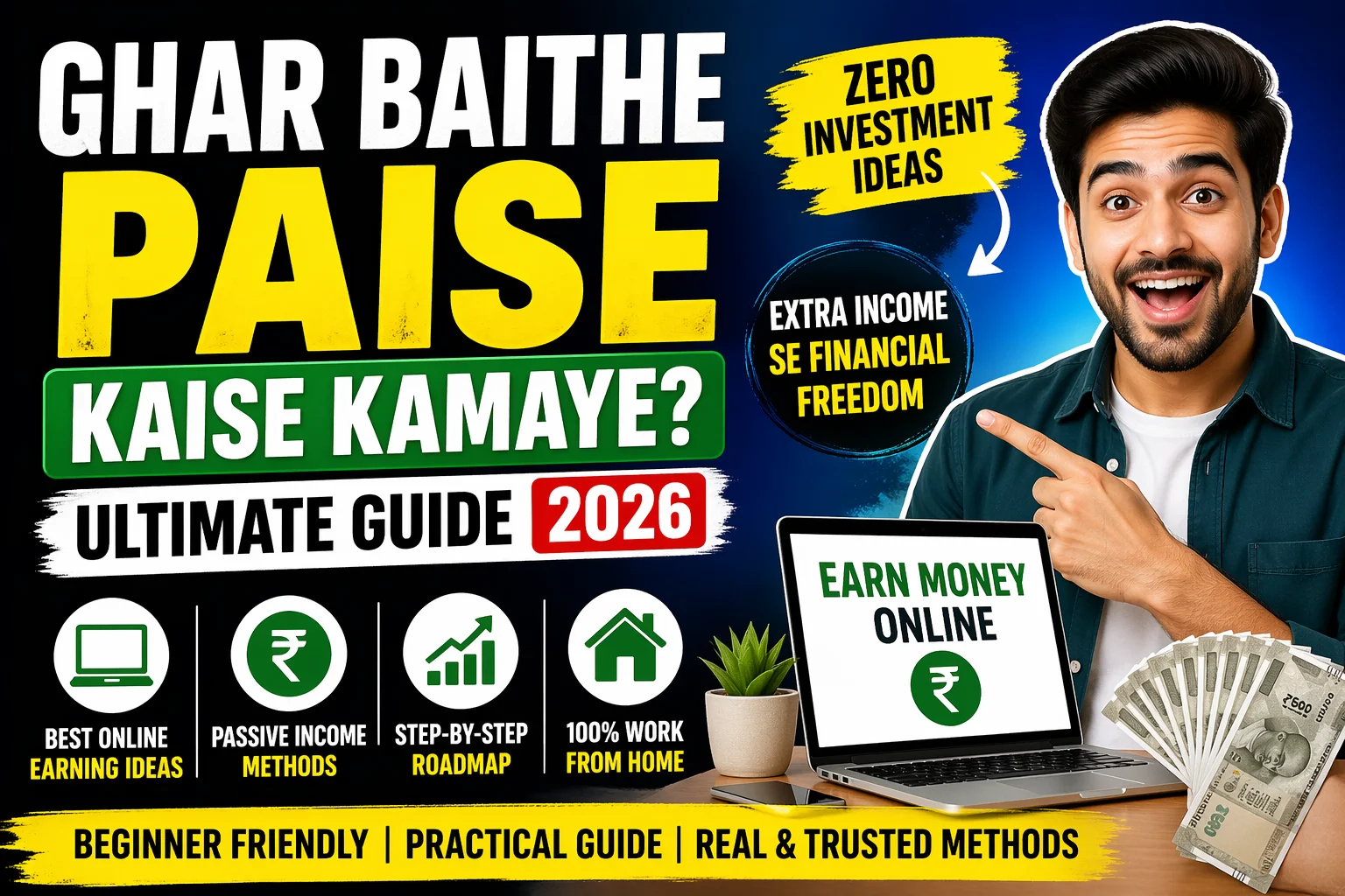 Ghar Baithe Paise Kaise Kamaye