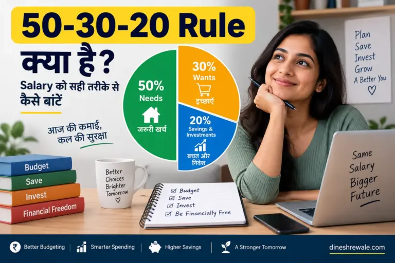 50-30-20 Rule क्या है? Salary को सही तरीके से कैसे बांटें