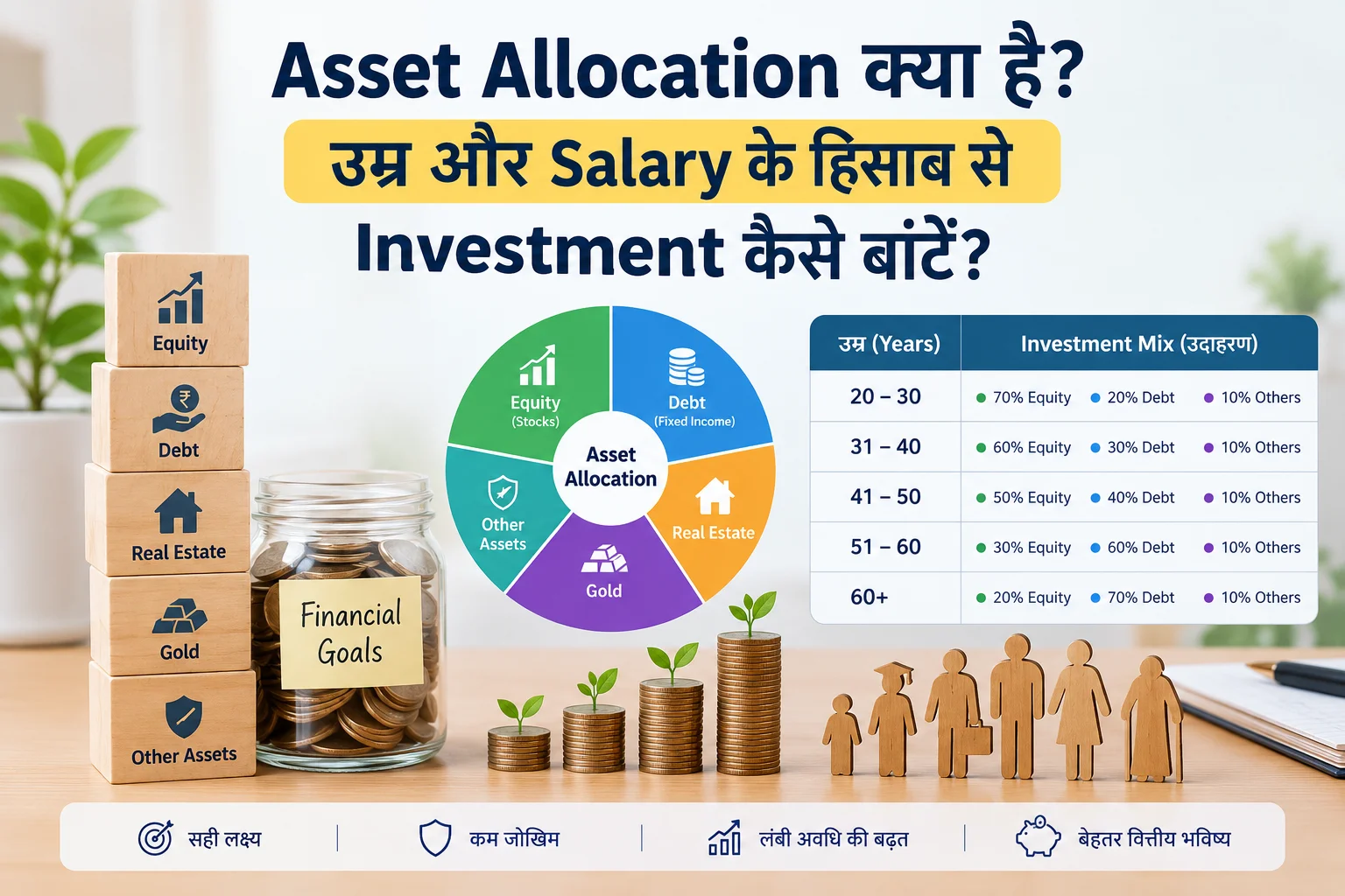 Asset Allocation क्या है? उम्र और Salary के हिसाब से Investment कैसे बांटें?