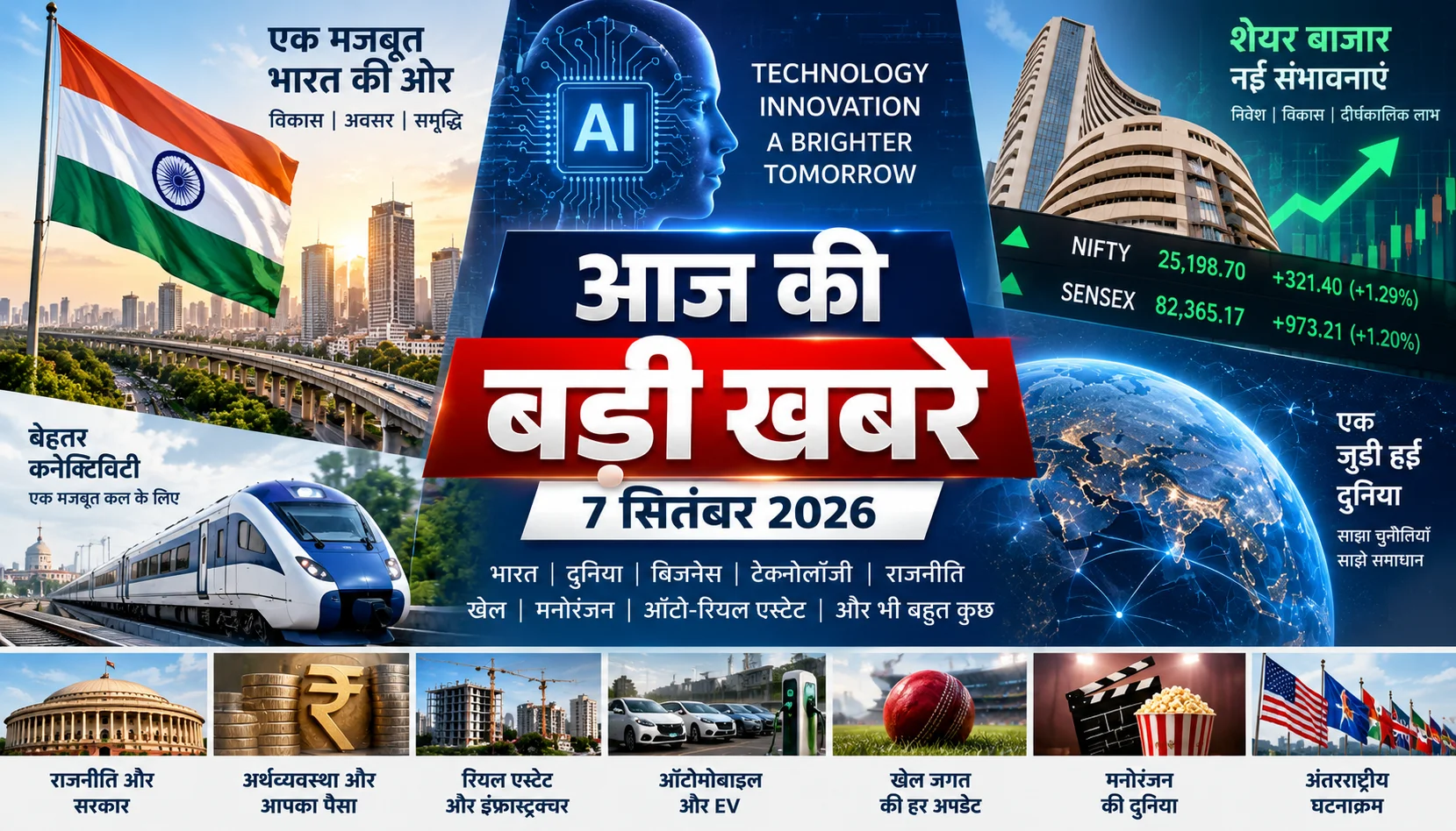 Daily Hindi News Roundup 7 September 2026