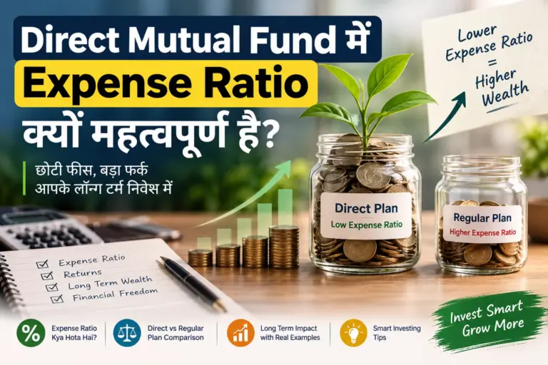 Direct Mutual Fund में Expense Ratio क्यों महत्वपूर्ण है?