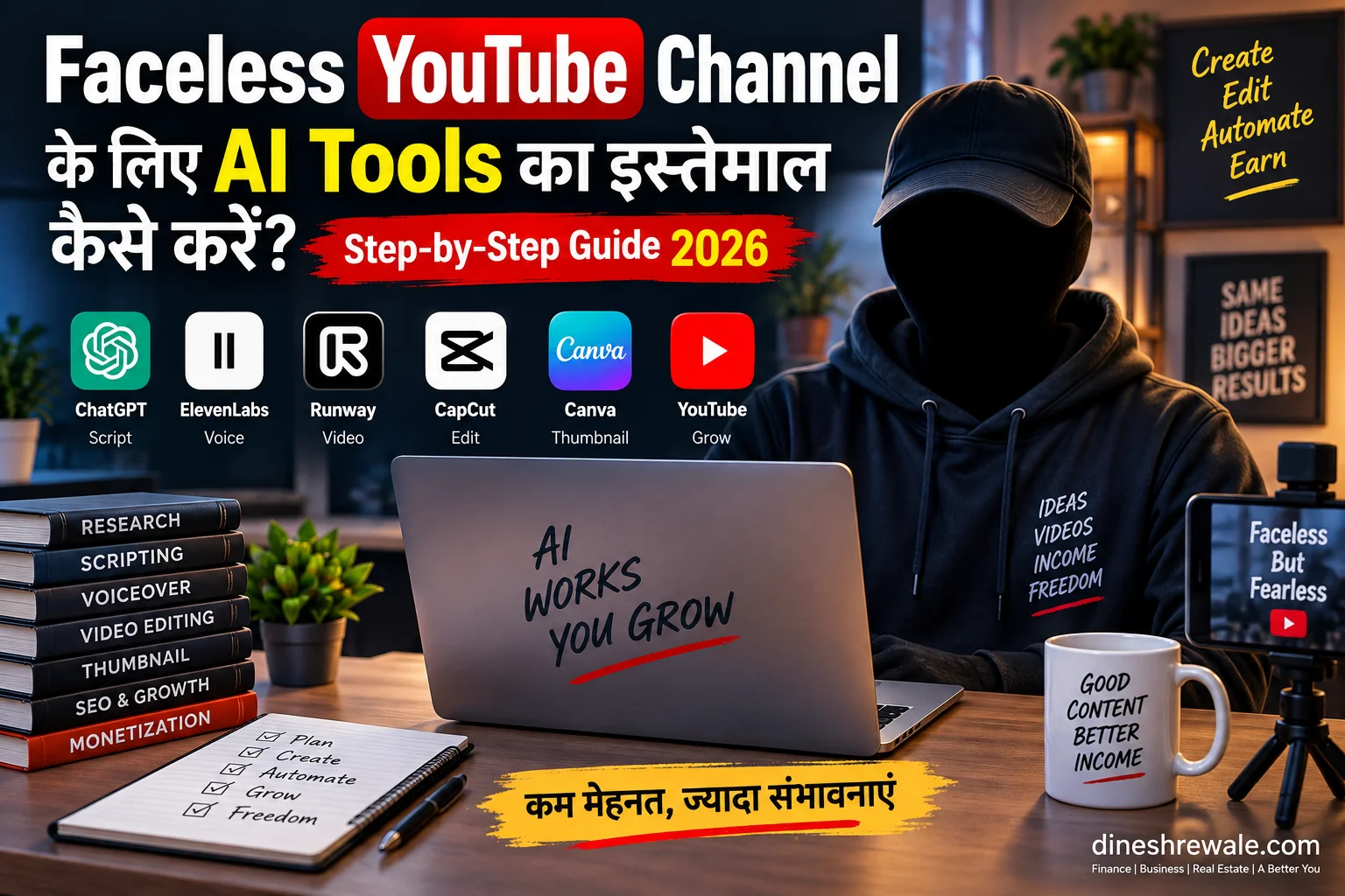 Faceless YouTube Channel: 7 Best AI Tools 2026