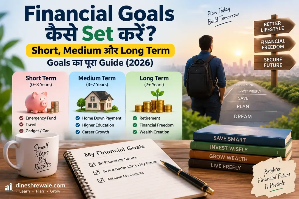 Financial Goals कैसे Set करें? Short, Medium और Long Term Goals का पूरा Guide (2026)