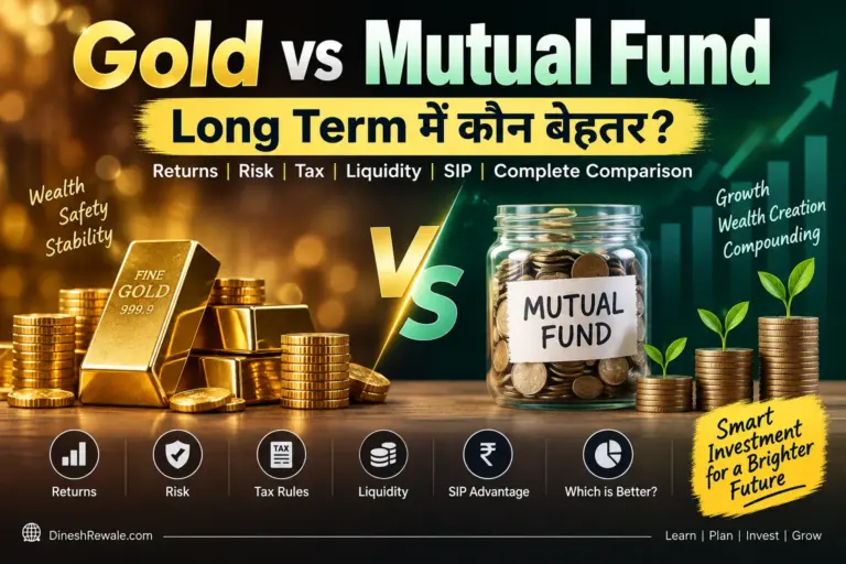 Gold vs Mutual Fund: Long Term में कौन बेहतर?