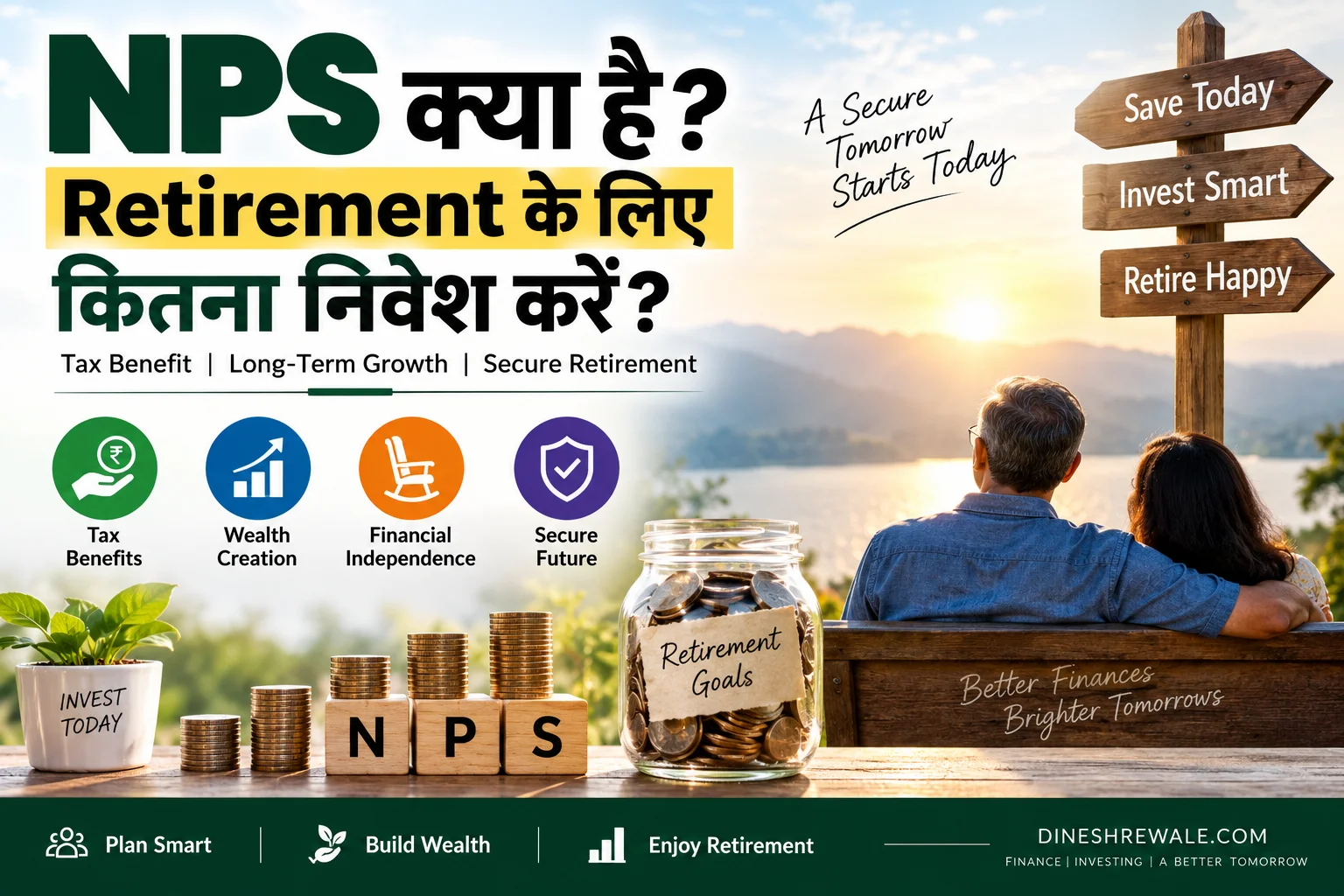 NPS क्या है और retirement के लिए कितना निवेश करें