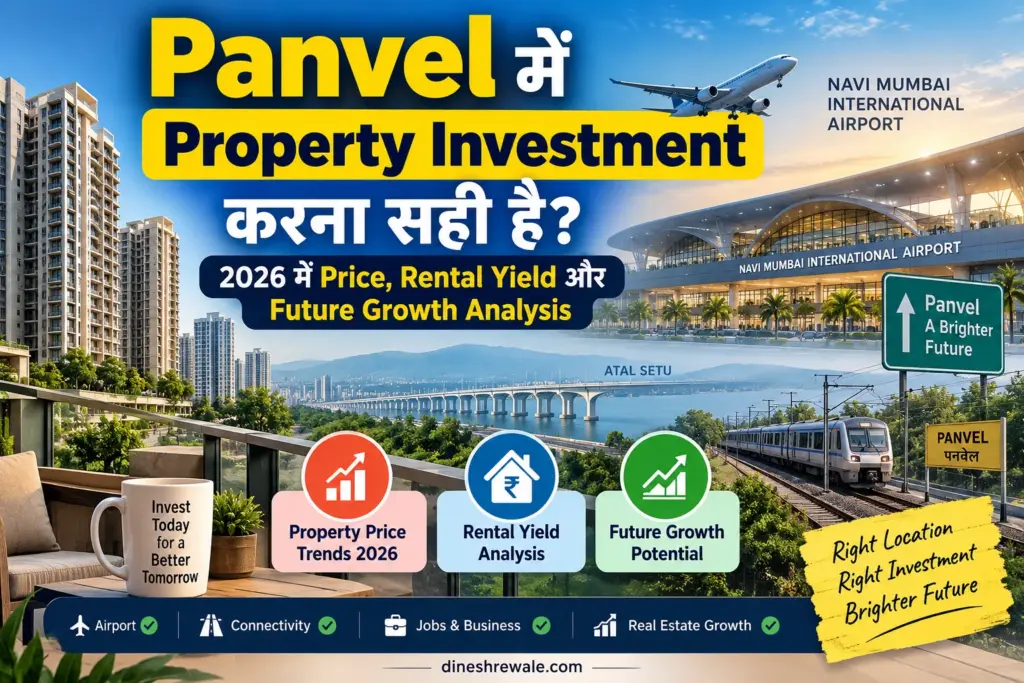 Panvel में Property Investment करना सही है? 2026 में Price, Rental Yield और Future Growth Analysis