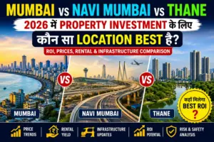 Mumbai vs Navi Mumbai vs Thane: Which city will offer the best ROI for property investment in 2026?