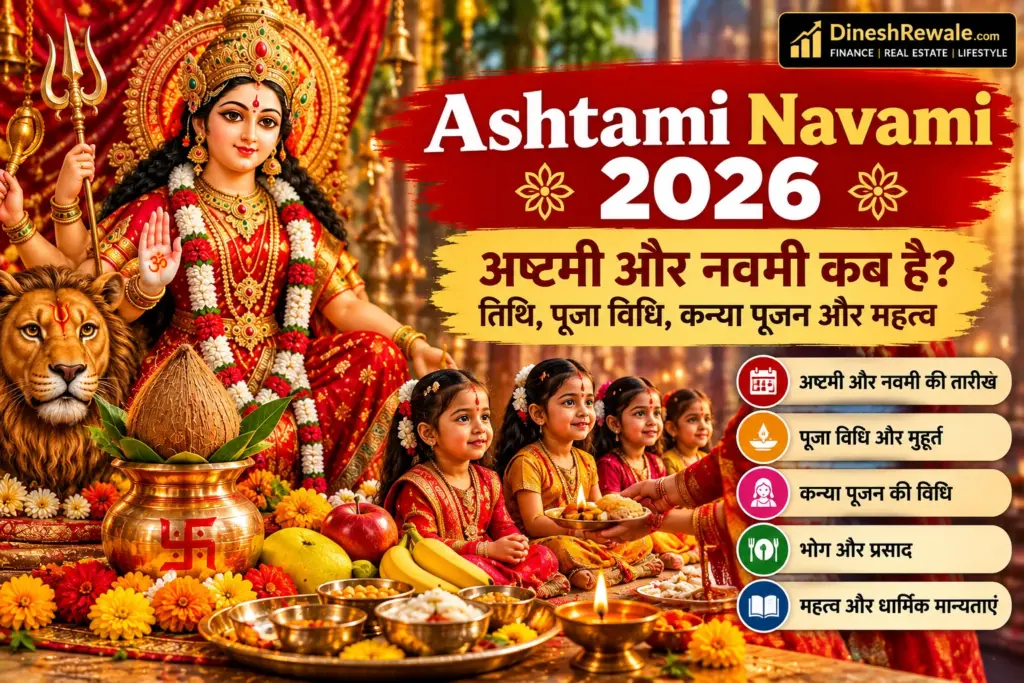 Ashtami Navami 2026: अष्टमी और नवमी कब है?