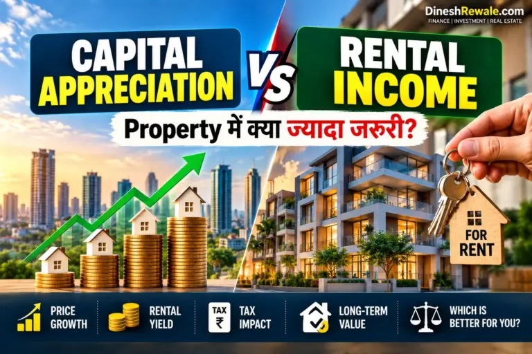 Capital Appreciation vs Rental Income: 7 जरूरी फर्क