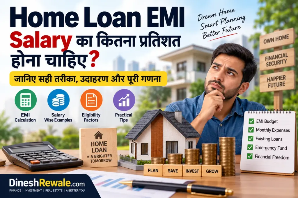 Home Loan EMI Salary का कितना % होना चाहिए? 7 Checks