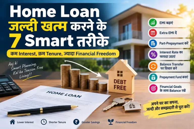 Home Loan जल्दी खत्म करने के 7 Smart तरीके