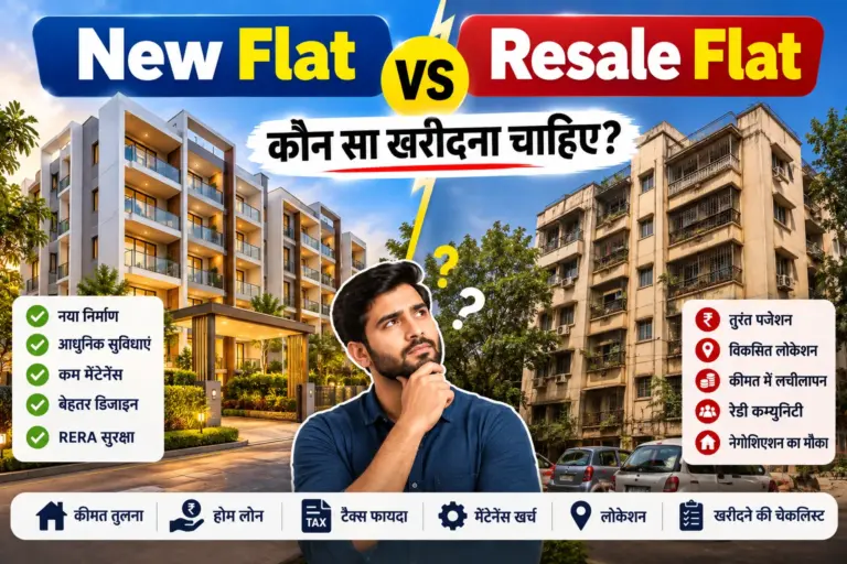 New Flat vs Resale Flat: कौन सा खरीदना चाहिए?