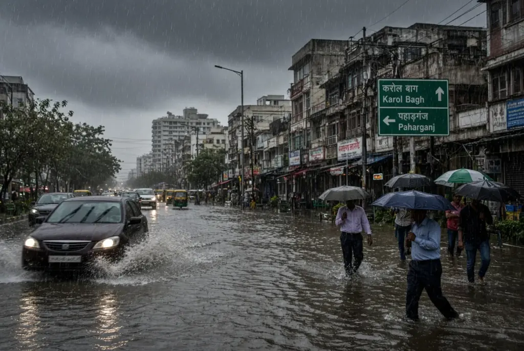 Heavy rain