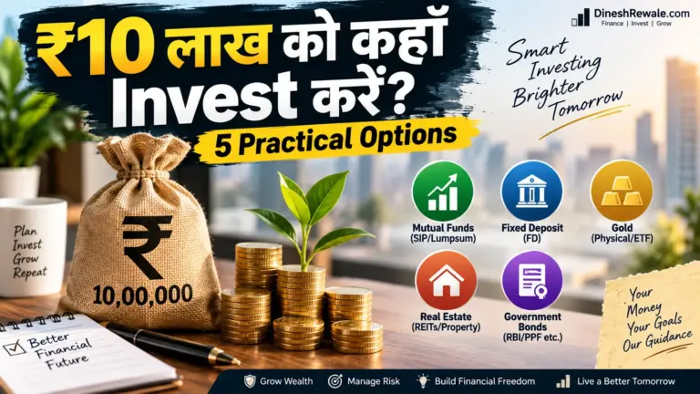₹10 लाख कहाँ Invest करें?