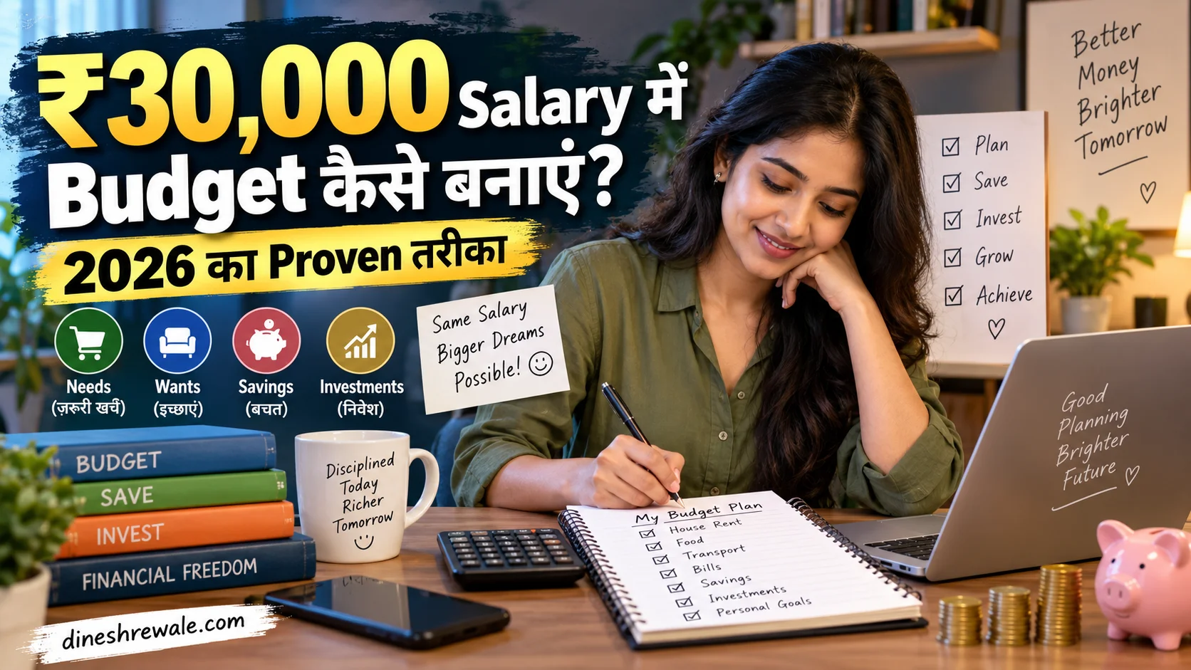 ₹30,000 Salary में Budget कैसे बनाएं?