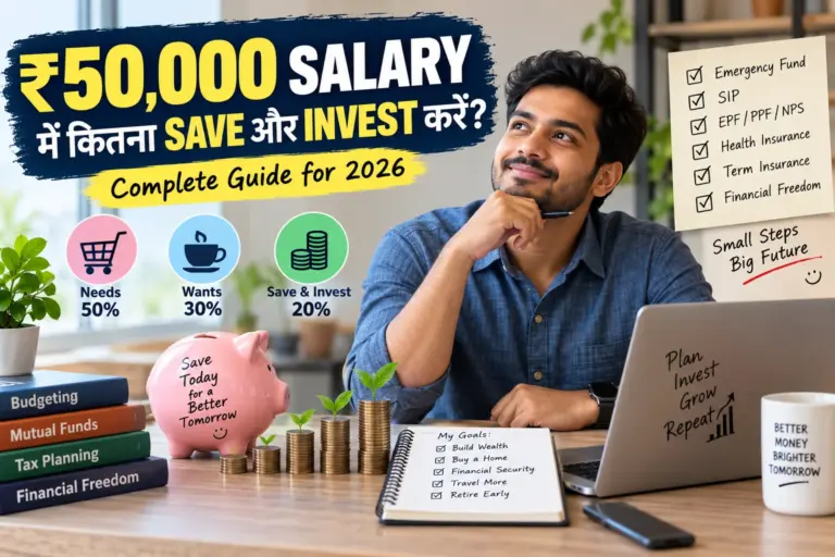 ₹50,000 Salary में कितना Save और Invest करें?