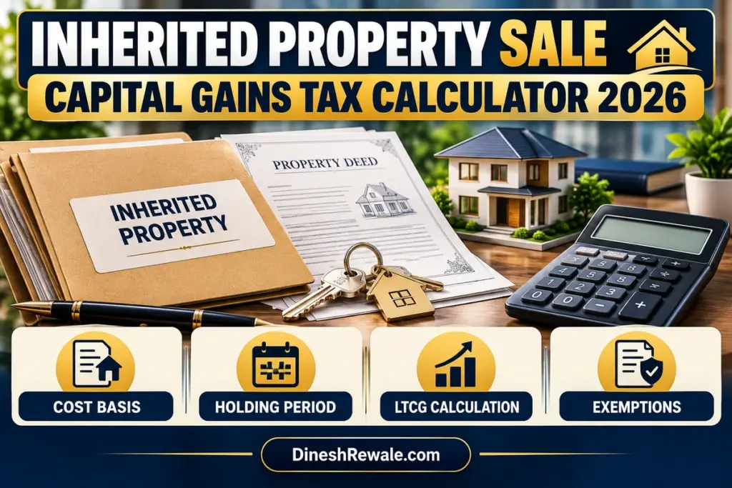 Inherited Property Sale Capital Gains Tax Calculator 2026