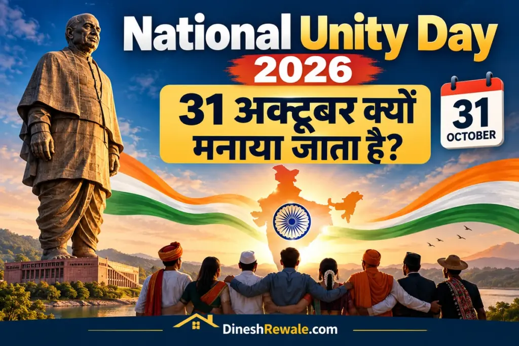 National Unity Day 2026: 31 अक्टूबर क्यों मनाया जाता है?