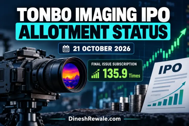 Tonbo Imaging IPO allotment status, thermal imaging camera and IPO market graphic