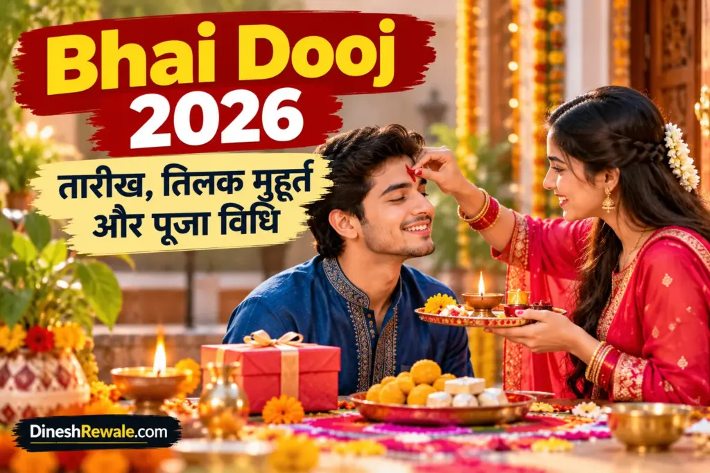 Bhai Dooj 2026: तारीख, तिलक मुहूर्त और पूजा विधि