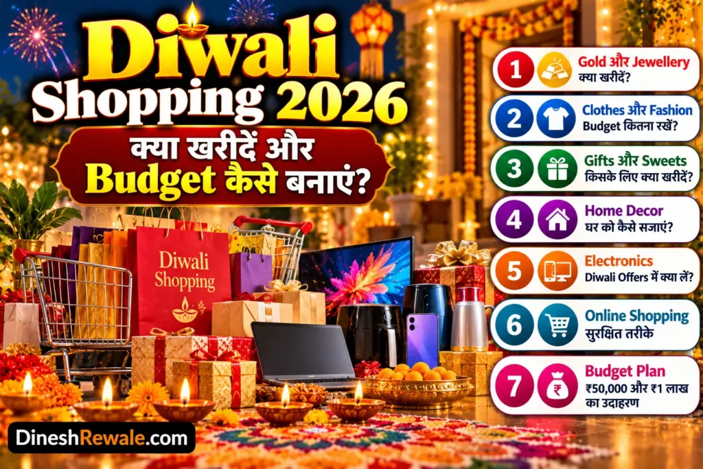 Diwali Shopping 2026: क्या खरीदें और Budget कैसे बनाएं?