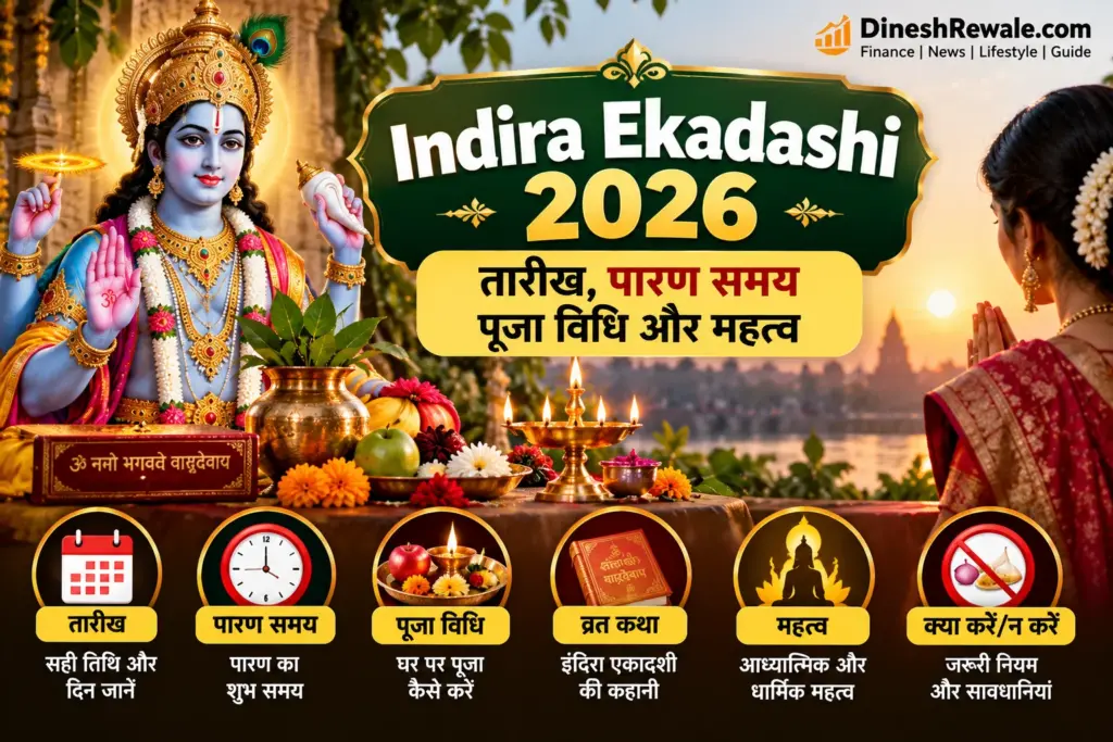 Indira Ekadashi 2026: तारीख, पारण समय, पूजा विधि और महत्व