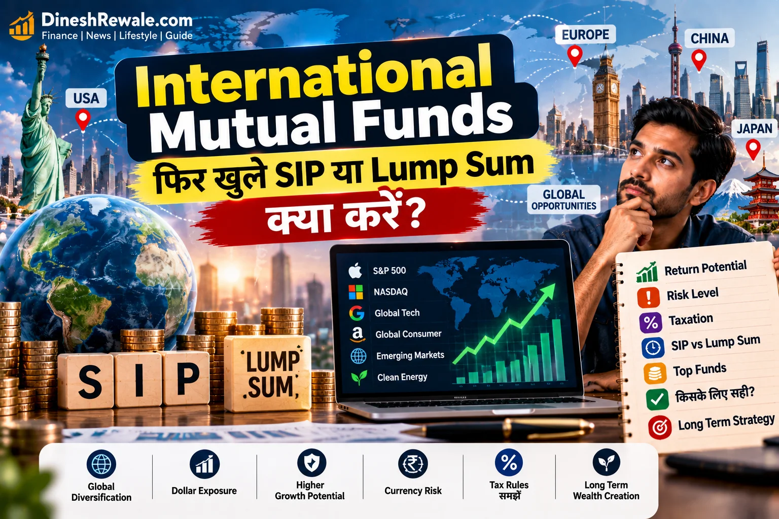 International Mutual Funds: SIP vs Lump Sum के 7 Rules