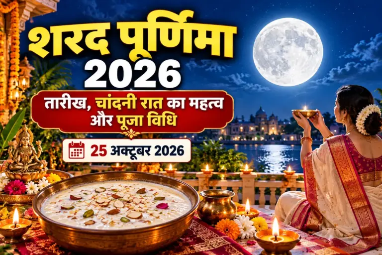 शरद पूर्णिमा 2026 की चांदनी रात, खीर और पूजा की तैयारी