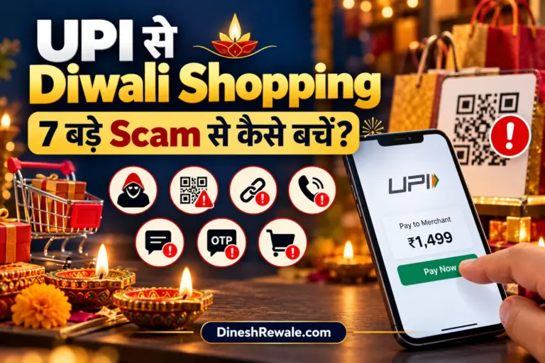 UPI से Diwali shopping करते समय 7 बड़े scams से बचने के तरीके
